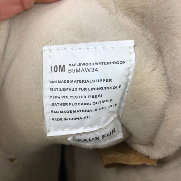 Jambu JBU Maplewood Waterproof Lace Up Duck Boot Rain Boot, Brown, Women's 10 - Picture 10 of 10